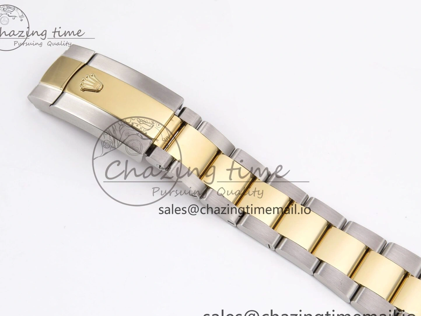 0215 DateJust 41 126333 EWEF Best Edition YG Stick Dial on SS YG Oyster Bracelet A Durable 971